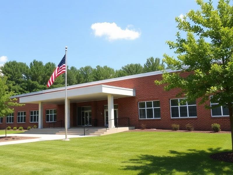 Granville County NC public school building
